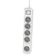 Εικόνα της Πολύπριζο Philips 5 Θέσεων 1.5m White CHP2154W/GRS