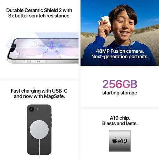 Εικόνα της Apple iPhone 17e 512GB Black MHRY4QL/A