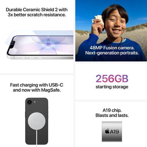 Εικόνα της Apple iPhone 17e 512GB White MHU04QL/A