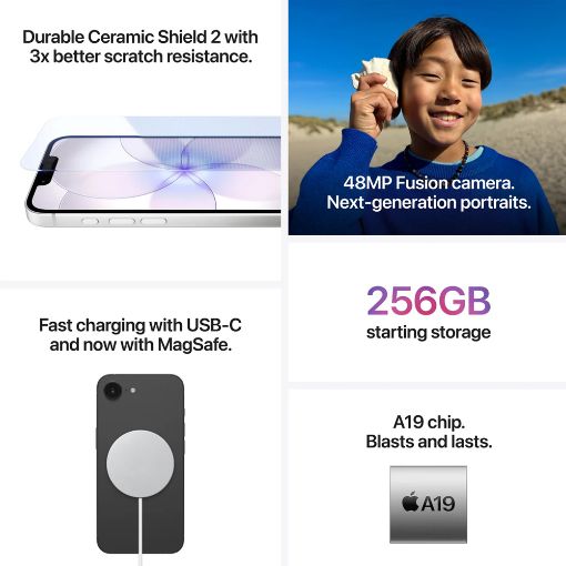 Εικόνα της Apple iPhone 17e 256GB White MHRW4QL/A