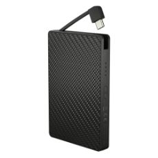 Εικόνα της PowerBank Nitecore Pocket 10000 με Ενσωματωμένο Καλώδιο 10000mAh Black