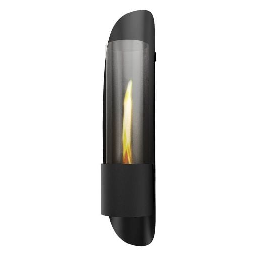 Εικόνα της Επιτοίχια Εστία Φωτιάς Tenderflame Cycloflame Wall 16.6x81x17.5cm 800ml Black TF-600934