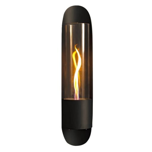 Εικόνα της Επιτοίχια Εστία Φωτιάς Tenderflame Cycloflame Wall 16.6x81x17.5cm 800ml Black TF-600934