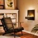 Εικόνα της Επιτοίχια Εστία Φωτιάς Tenderflame Solo 90 45x23x45cm 500ml Black TF-0509005