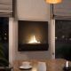 Εικόνα της Επιτοίχια Εστία Φωτιάς Tenderflame Solo 180 57x23x57cm 1000ml Black TF-0518001