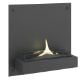 Εικόνα της Επιτοίχια Εστία Φωτιάς Tenderflame Solo 180 57x23x57cm 1000ml Black TF-0518001