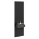 Εικόνα της Επιτοίχια Εστία Φωτιάς Tenderflame Alto 40x23x130cm 500ml Black TF-0509001