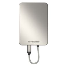 Εικόνα της PowerBank Nitecore Pocket 5 με Ενσωματωμένο Καλώδιο 5000mAh 22.5W Grey