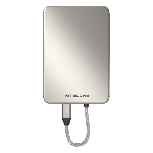 Εικόνα της PowerBank Nitecore Pocket 5 με Ενσωματωμένο Καλώδιο 5000mAh 22.5W Grey