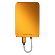 Εικόνα της PowerBank Nitecore Pocket 5 με Ενσωματωμένο Καλώδιο 5000mAh 22.5W Orange