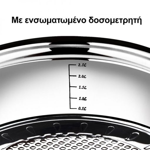 Εικόνα της Σετ Μαγειρικά Σκεύη HomeVero από Ανοξείδωτο Ατσάλι 10τμχ Ασημί HV-1010N