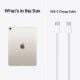 Εικόνα της Apple iPad Air 11" Wi-Fi 256GB (M4) Starlight MH374TY/A