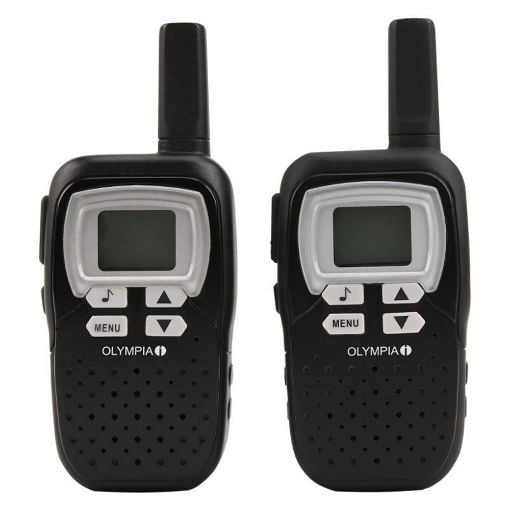 Εικόνα της Walkie Talkie Olympia 2τμχ Black PMR 1208 - 5392