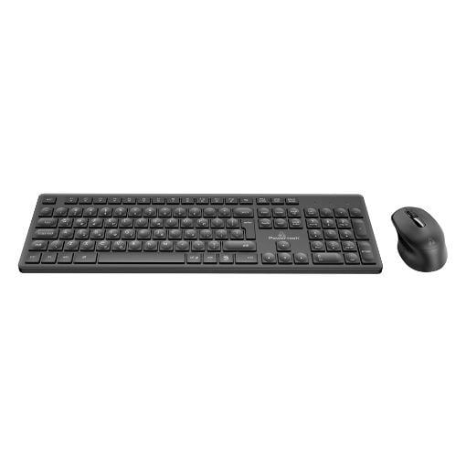 Εικόνα της Πληκτρολόγιο-Ποντίκι Powertech Wireless (GR) Black PT-1151