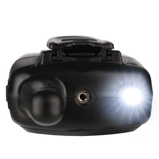 Εικόνα της Walkie Talkie Osio PMR Επαναφορτιζόμενο με Φακό & Καλώδιο Black OPM-1050