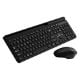 Εικόνα της Πληκτρολόγιο-Ποντίκι Powertech Wireless Bluetooth (GR) Black PT-1154