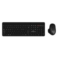 Εικόνα της Πληκτρολόγιο-Ποντίκι Powertech Wireless Bluetooth (GR) Black PT-1154