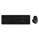 Εικόνα της Πληκτρολόγιο-Ποντίκι Powertech Wireless Bluetooth (GR) Black PT-1154