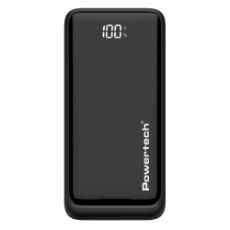 Εικόνα της Power Bank Powertech 20000mAh 2x USB-A & USB-C 22.5W Black PT-1327