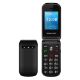 Εικόνα της Κινητό Τηλέφωνο Powertech Milly Flip V2 2.4" Dual SIM GR Black PTM-38