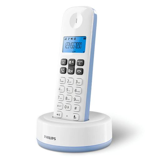 Εικόνα της Ασύρματο Τηλέφωνο Philips D1611S/GRS GR Blue