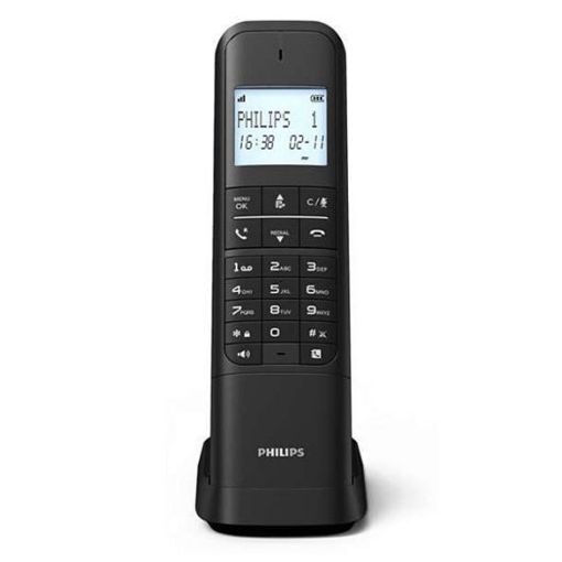 Εικόνα της Ασύρματο Τηλέφωνο Philips M4701B/GRS Black