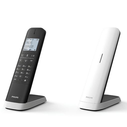 Εικόνα της Ασύρματο Τηλέφωνο Philips M4701W/GRS White