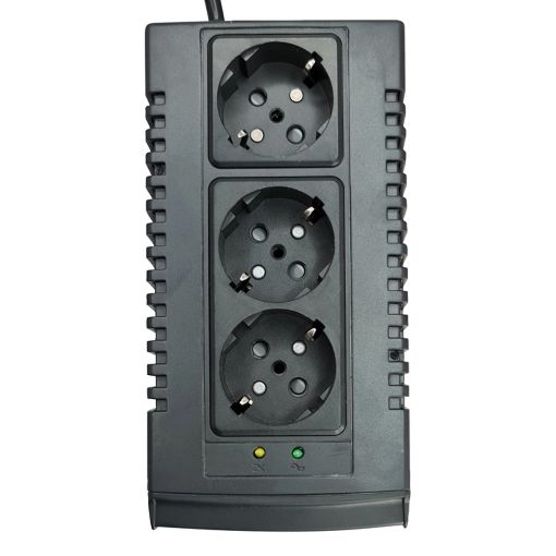Εικόνα της Automatic Voltage Regulator Powertech 1500VA 3x Schuko PT-AVR-1500
