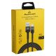 Εικόνα της Καλώδιο Powertech USB-A Male to USB-C Male 60W 0.6m Black PTR-0129