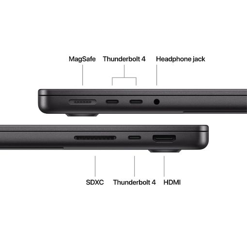Εικόνα της Apple MacBook Pro 14.2" Apple M5 32GB 1TB SSD 10‑Core GPU (GR Keyboard) Space Black MJ3D4GR/A