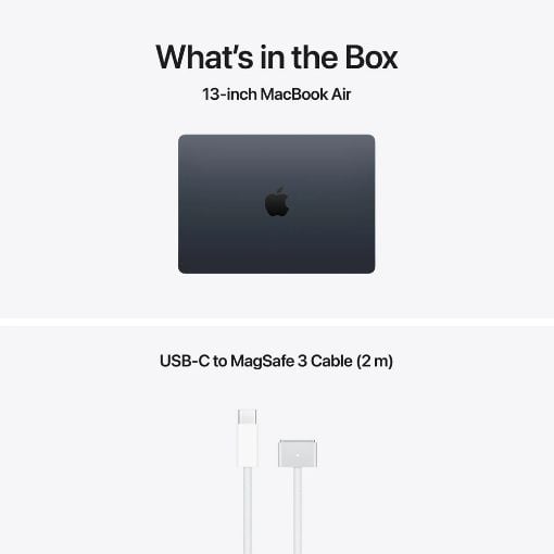 Εικόνα της Apple MacBook Air 13.6" Apple M5 16GB 512GB SSD 8-Core GPU (GR Keyboard) Midnight MDHE4GR/A