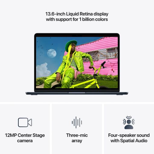 Εικόνα της Apple MacBook Air 13.6" Apple M5 16GB 512GB SSD 8-Core GPU (GR Keyboard) Silver MDH74GR/A