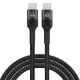 Εικόνα της Καλώδιο Powertech USB-C Male to USB-C Male 60W 0.6m Black PTR-0131