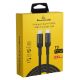 Εικόνα της Καλώδιο Powertech USB-C Male to USB-C Male 100W 1m Black PTR-0136