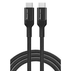Εικόνα της Καλώδιο Powertech USB-C Male to USB-C Male 100W 1m Black PTR-0136