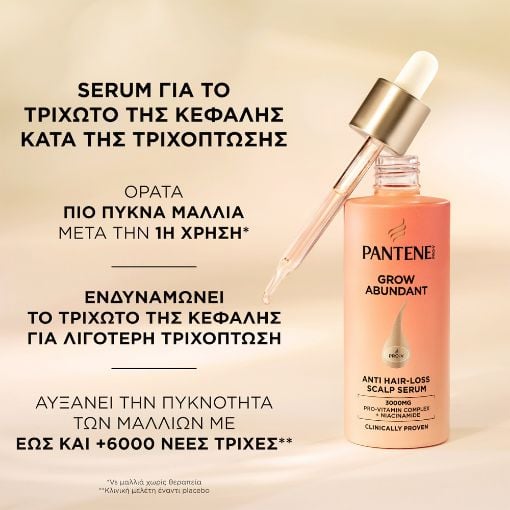 Εικόνα της Serum Μαλλιών Pantene Grow Abundant Κατά της Τριχόπτωσης 60ml