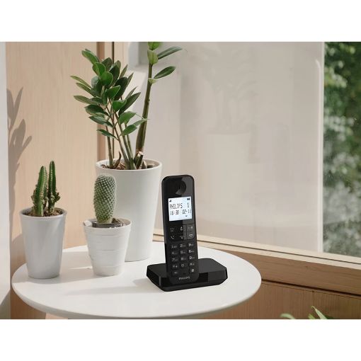 Εικόνα της Ασύρματο Τηλέφωνο Philips D2701B/GRS GR Black