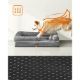 Εικόνα της Ορθοπεδικό Κρεβάτι Σκύλου Feandrea 91x71x25cm Γκρι PGW076G02