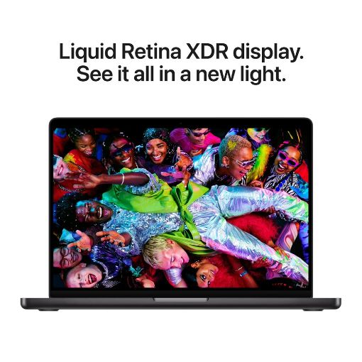 Εικόνα της Apple MacBook Pro 14.2" Apple M5 Pro 15‑Core 24GB 1TB SSD 16‑Core GPU (GR Keyboard) Space Black MGDR4GR/A