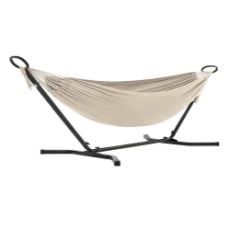 Εικόνα της Αιώρα Songmics με Βάση 210x150cm Beige GHS001M01