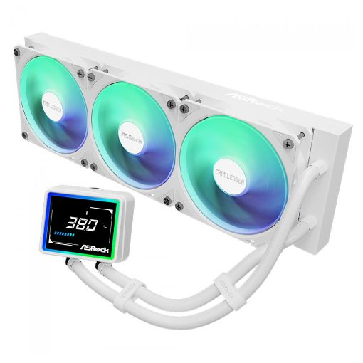 Εικόνα της ASRock Challenger 360 Digital 120mm ARGB White 90-ACLA36-WAAGA6