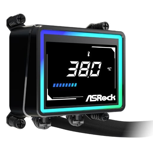 Εικόνα της ASRock Challenger 360 Digital 120mm ARGB Black 90-ACLA36-BAAGA6