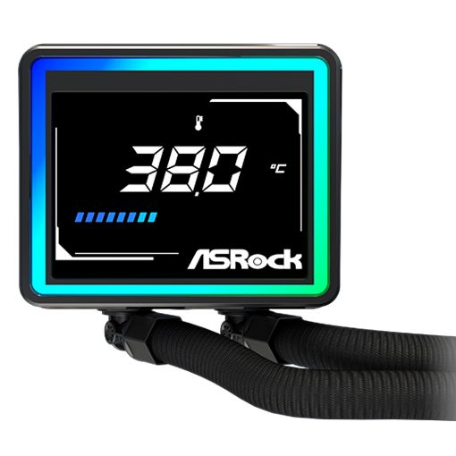 Εικόνα της ASRock Challenger 360 Digital 120mm ARGB Black 90-ACLA36-BAAGA6