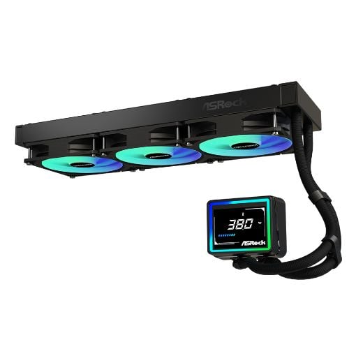 Εικόνα της ASRock Challenger 360 Digital 120mm ARGB Black 90-ACLA36-BAAGA6
