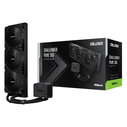 Εικόνα της ASRock Challenger Pure 360 120mm Black 90-ACLA36-BDKGA6