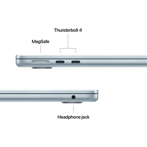 Εικόνα της Apple MacBook Air 13.6" Apple M5 16GB 1TB SSD 10-Core GPU (GR Keyboard) Sky Blue MDHJ4GR/A