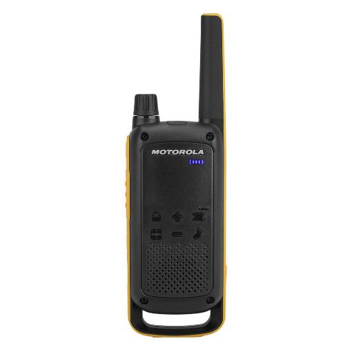Εικόνα της Walkie Talkie Motorola TalkAbout T82 Extreme Αδιάβροχο & Επαναφορτιζόμενο 4τμχ Black/Orange