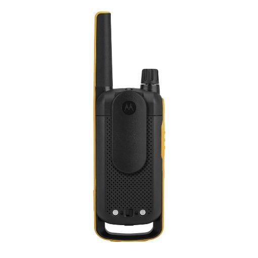 Εικόνα της Walkie Talkie Motorola TalkAbout T82 Extreme Αδιάβροχο & Επαναφορτιζόμενο 2τμχ Black/Orange