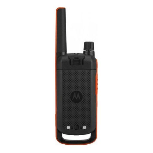 Εικόνα της Walkie Talkie Motorola TalkAbout T82 IPx2 Επαναφορτιζόμενο με Φακό 2τμχ Black/Red