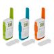 Εικόνα της Walkie Talkie Motorola TalkAbout T42 3τμχ Green/Blue/Orange